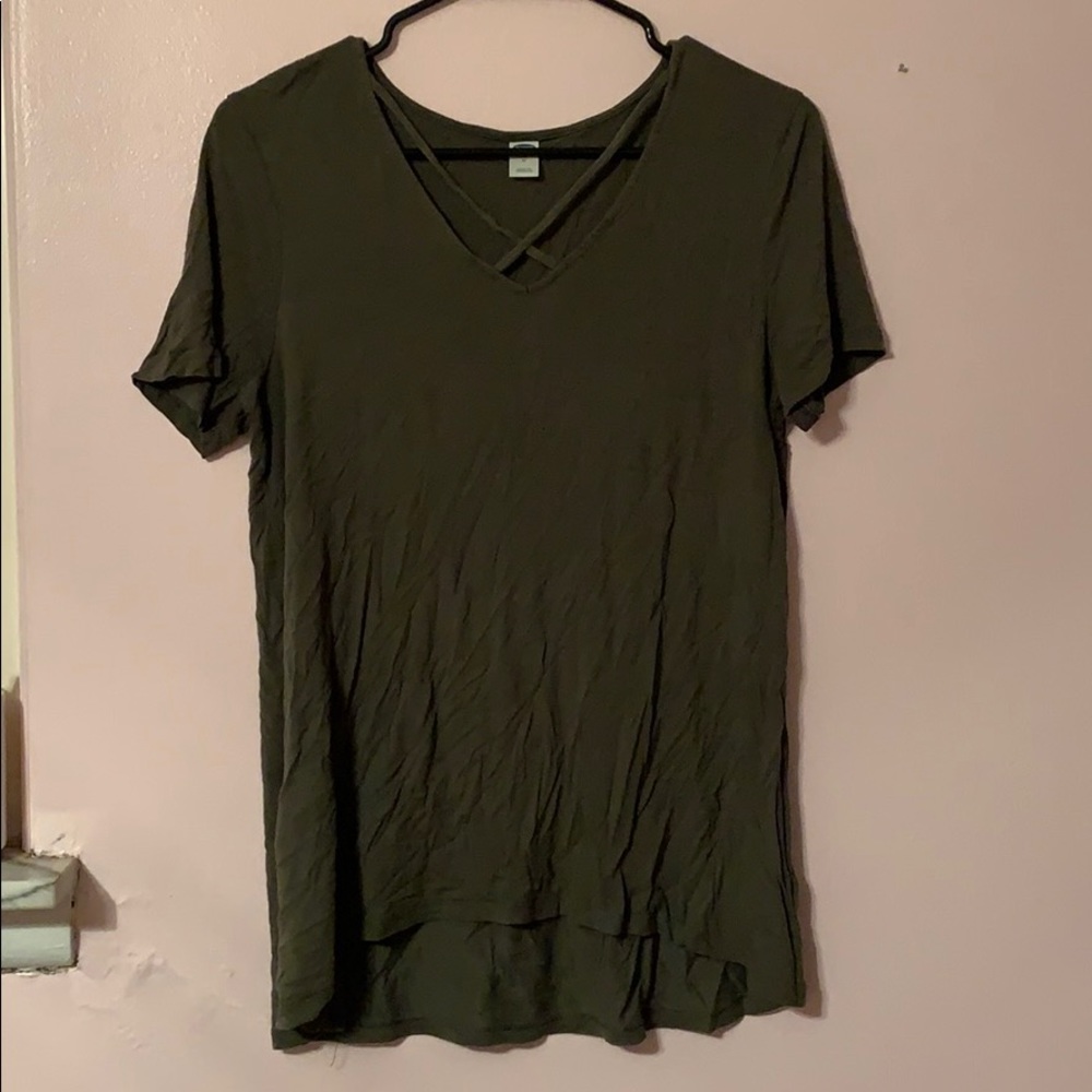 Olive green tshirt